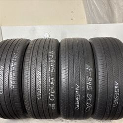 Set 4 Tires 245 50 20 Michelin Primacy Ltx 