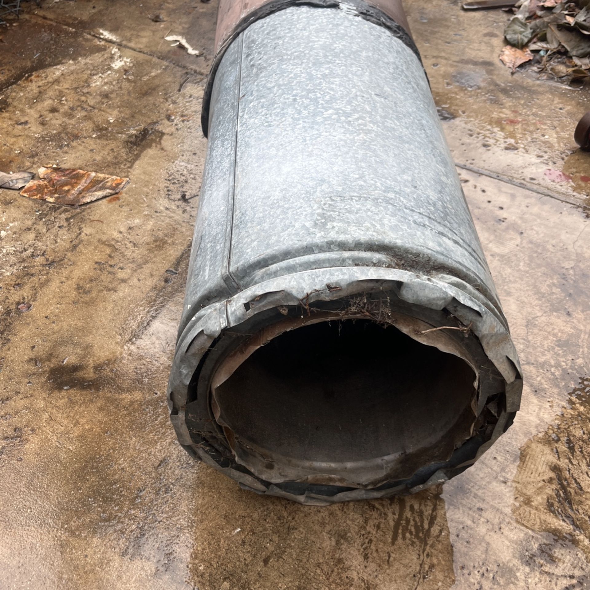 Double insulated 10 inches inside dimension by 8 foot tall $25