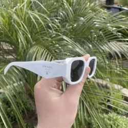 White Prada Sunglasses Shades (used)
