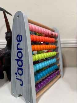 J’adore Wooden Abacus & fruit counting Abacus