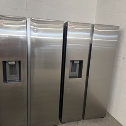 NEW Samsung side by side refrigerator
