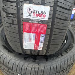 245/50/17 New Tires