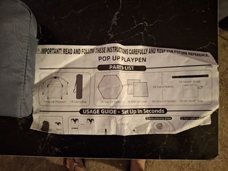 Pop Up Play Pen