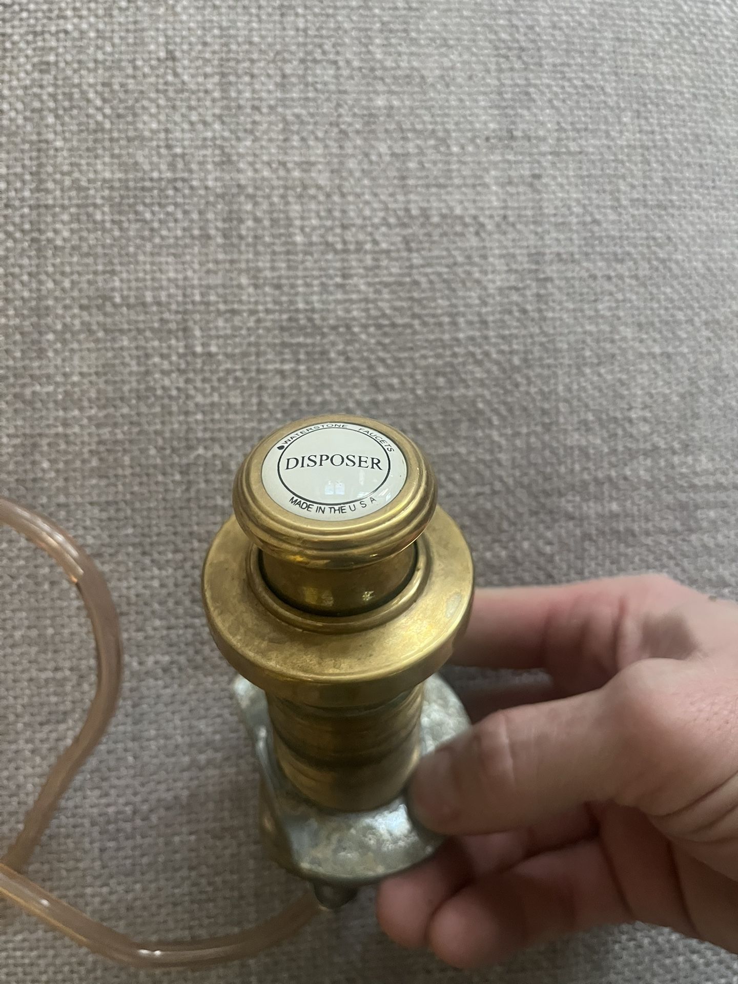 Waterstone Brand Garbage Disposal Button