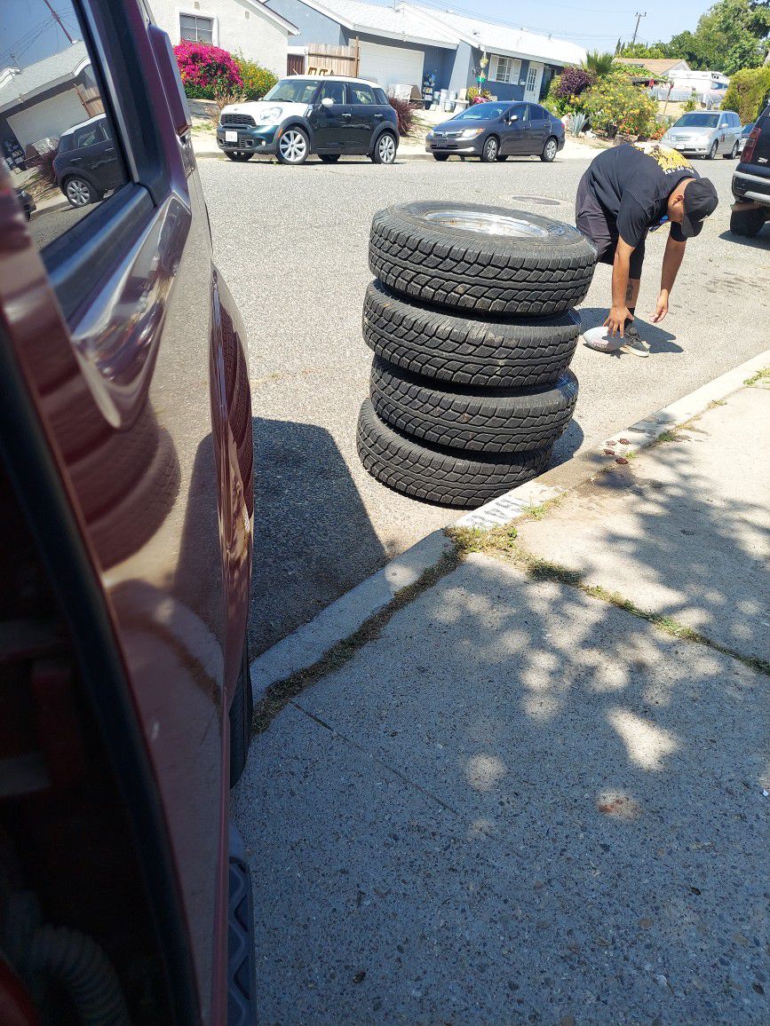 Free Brand New Tires With Rim