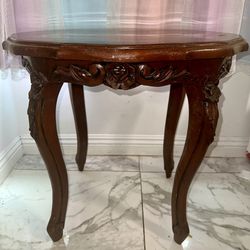 Antique Wooden Side Table 