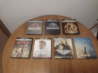 4K Ultra HD Movie Lot of 7