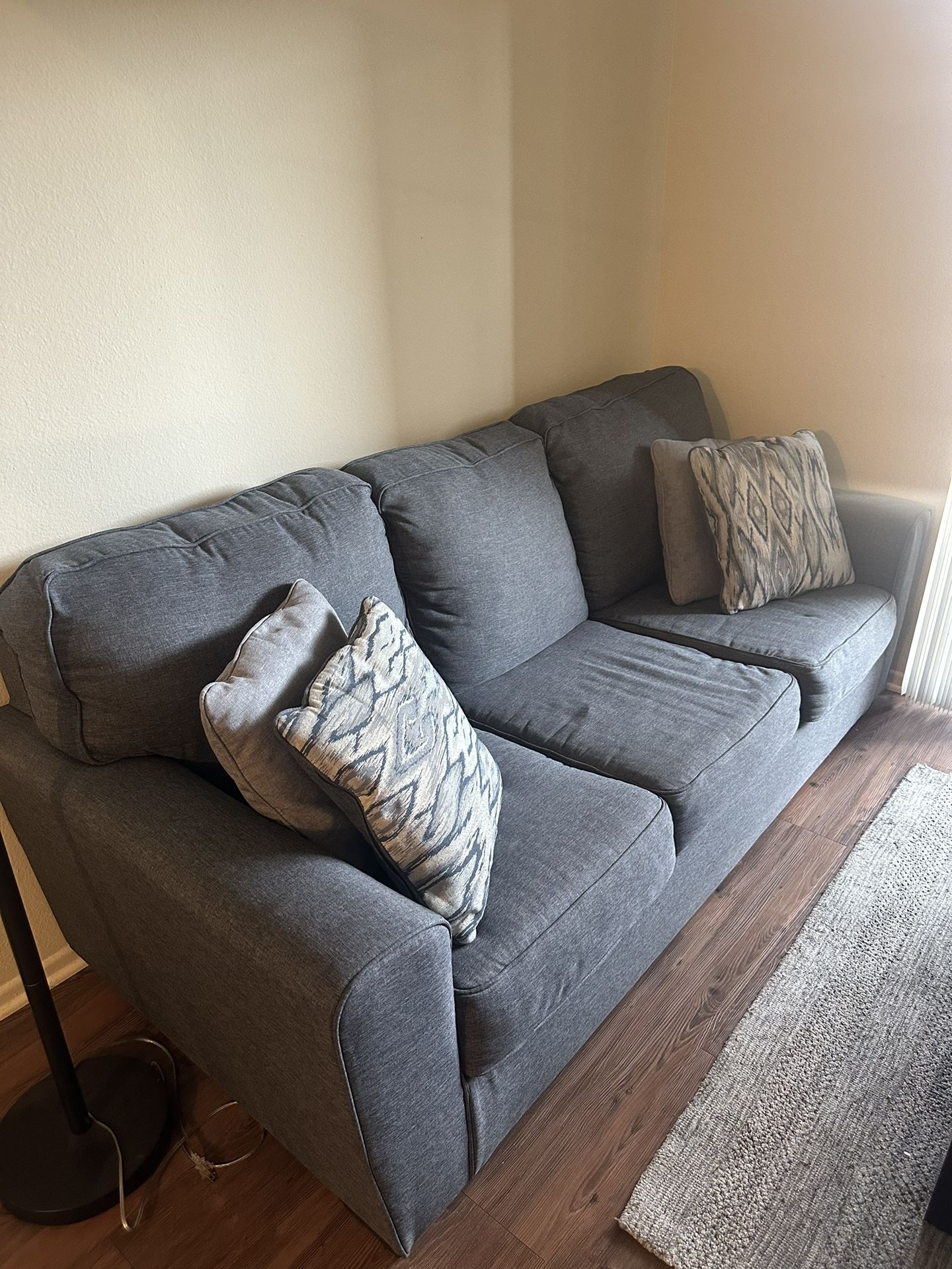Sofa Bed: Queen Memory Foam Sleeper