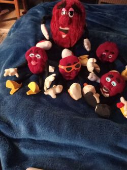 California Raisins Plush Toy Collection