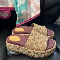 Gucci Platform Sandals 
