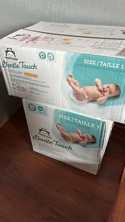 Size 1 diapers $20 each.