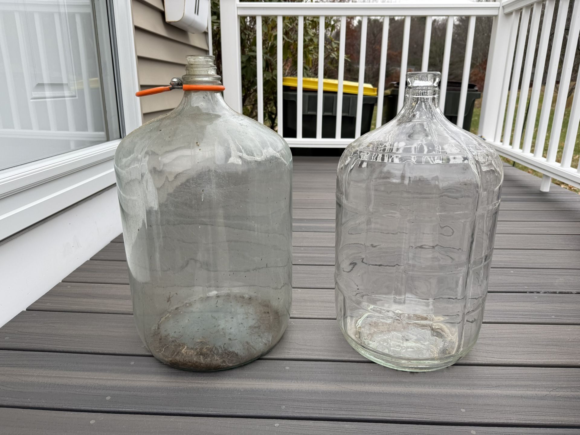 Carboys Glass Pair Home Brewing 