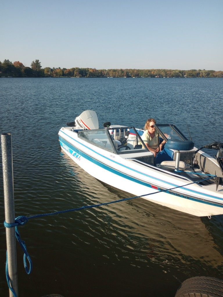 16 Ft SUNBIRD FISH AND SKI, 85 HP MOVES GREAT 