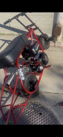 Gts Mini Bike With Wheelie Bar