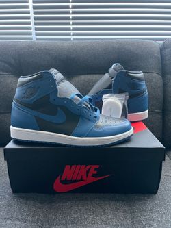 UPDATED!!! Jordan 1 Retro High OG Dark Marina Blue Size 10