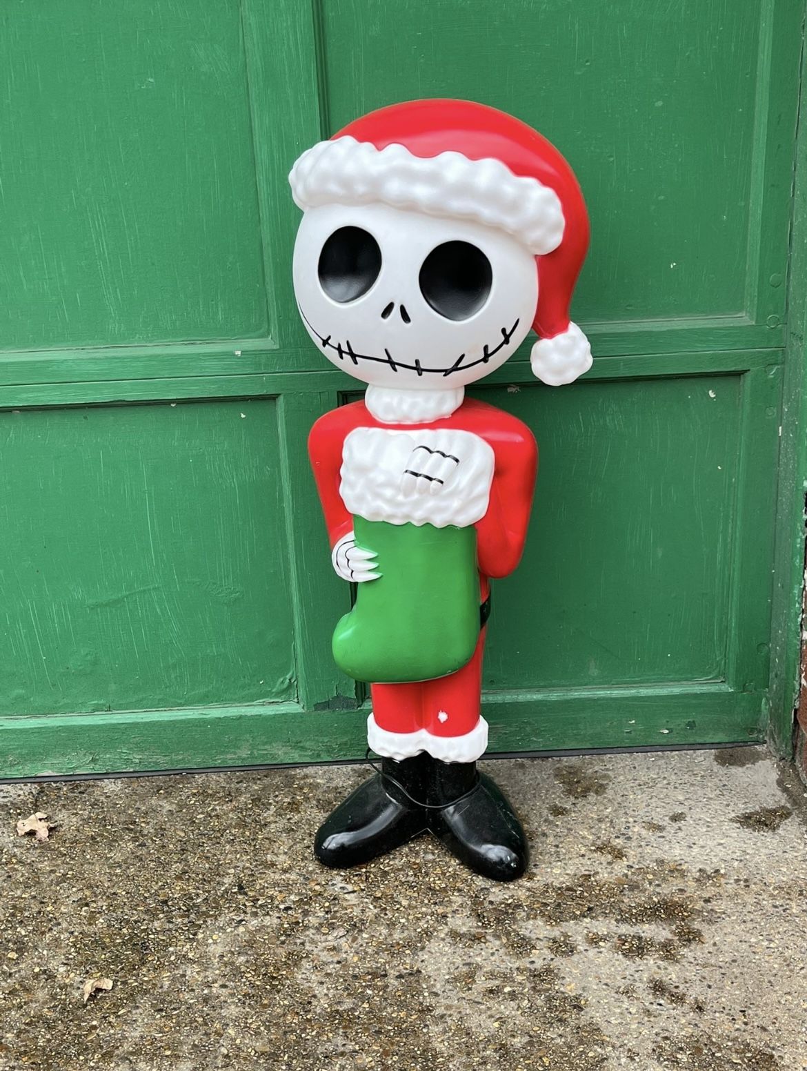 Nightmare Before Christmas Halloween Blow Mold Jack Skellington