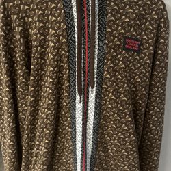 Burberry Monogram Striped Hoodie