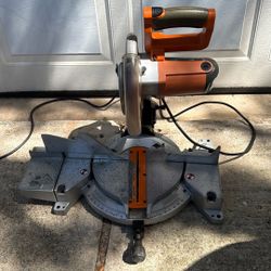 RIDGID 10" Compound Miter Saw - Works Great! LASER Not Working 