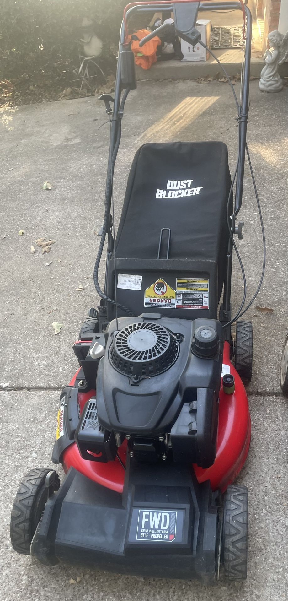 21 in Variable Speed Gas Walk Behind Self Propelled Lawn