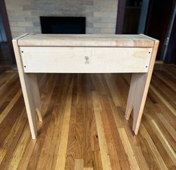 Bench / Weaving Bench – Adjustable Wooden Seat