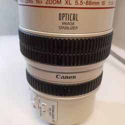 Canon 16x Zoom XL 5.5-88mm IS II Video Lens