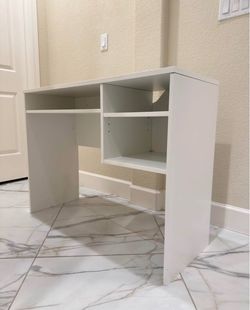 White desk