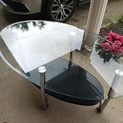 Used Glass Table 