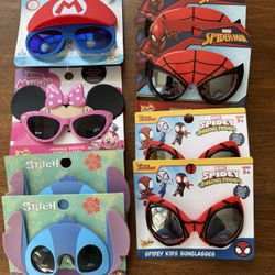 Fun Character Sunglasses! $3 each