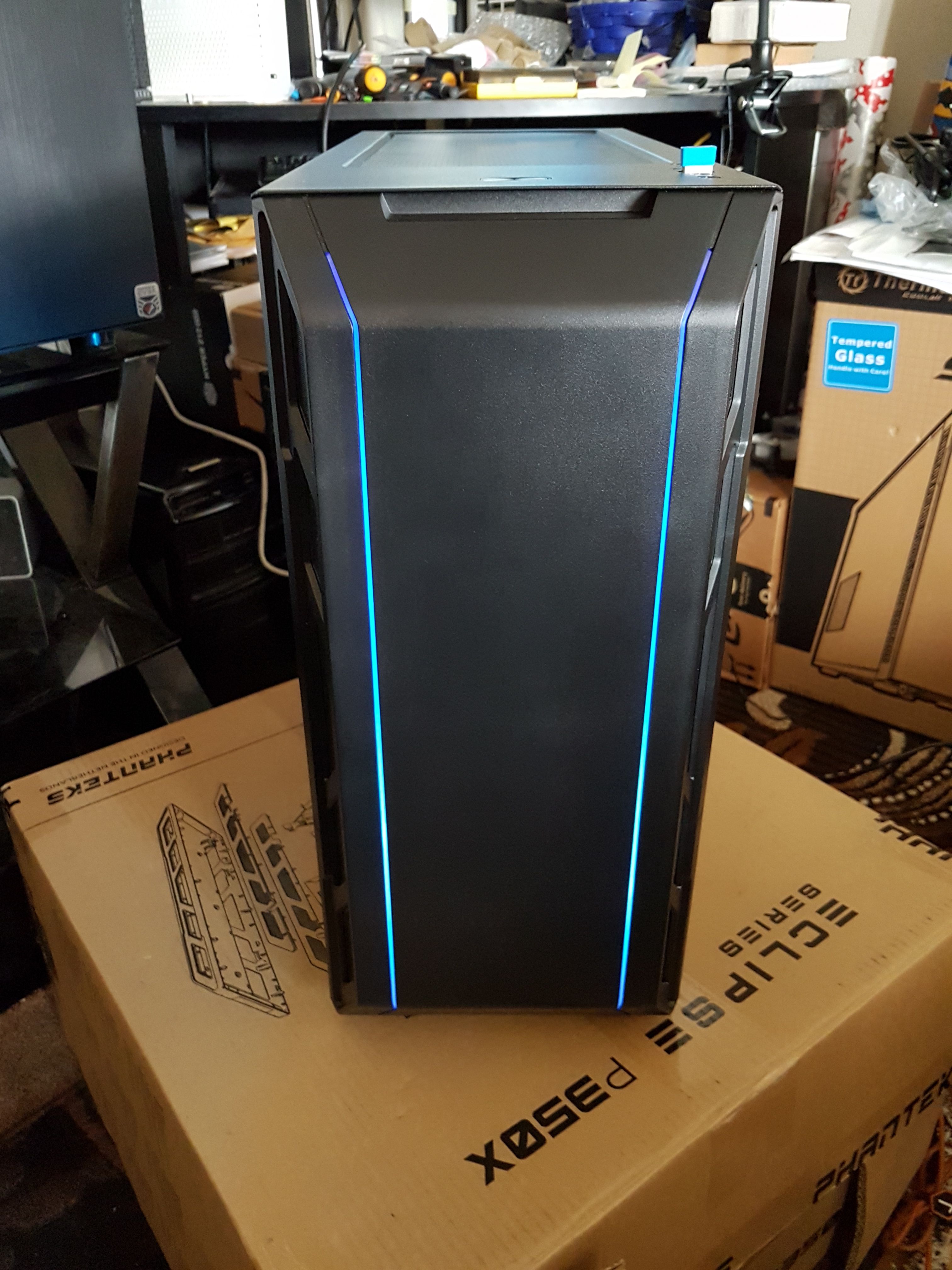 CUSTOM GAMING PC (I5 7600K) (GTX 1060 6G) 16GB RAM 2600MHz 256GB NVMe Boot Drive