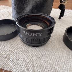Sony lens x.07 only lens