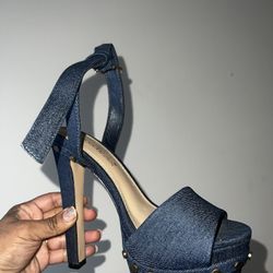 cute Jean style heels 