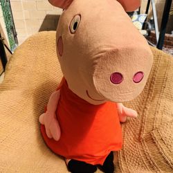 Rare and retired Peppa Pig Giant Plush