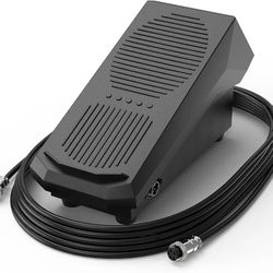 TOOLIOM TIG Welding Foot Pedal, 5-Pin Amp Control Pedal with 16-ft cable Compatible with 5-Pin TIG Welding Machine
