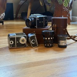 LARGE Film Camera Lot - kiev88 kit with lenses AND backs. Buy/Trade