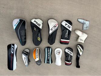 Head Cover Lot **Titleist Taylormade Callaway Ping**