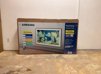 55 “ Samsung Smart 4K QLED HDR 120HZ FRAME TV 2025 Model