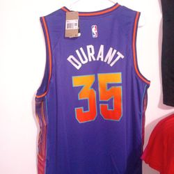 Phoenix Suns Jersey Kevin Durant Swing Man City Edition Size 2XL