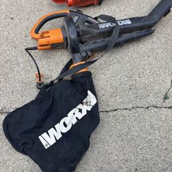 LEAF BLOWER & Bagged Vacuum & HEDGE TRIMMER