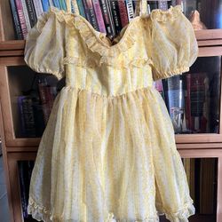 Dolls Kill Yellow Dress