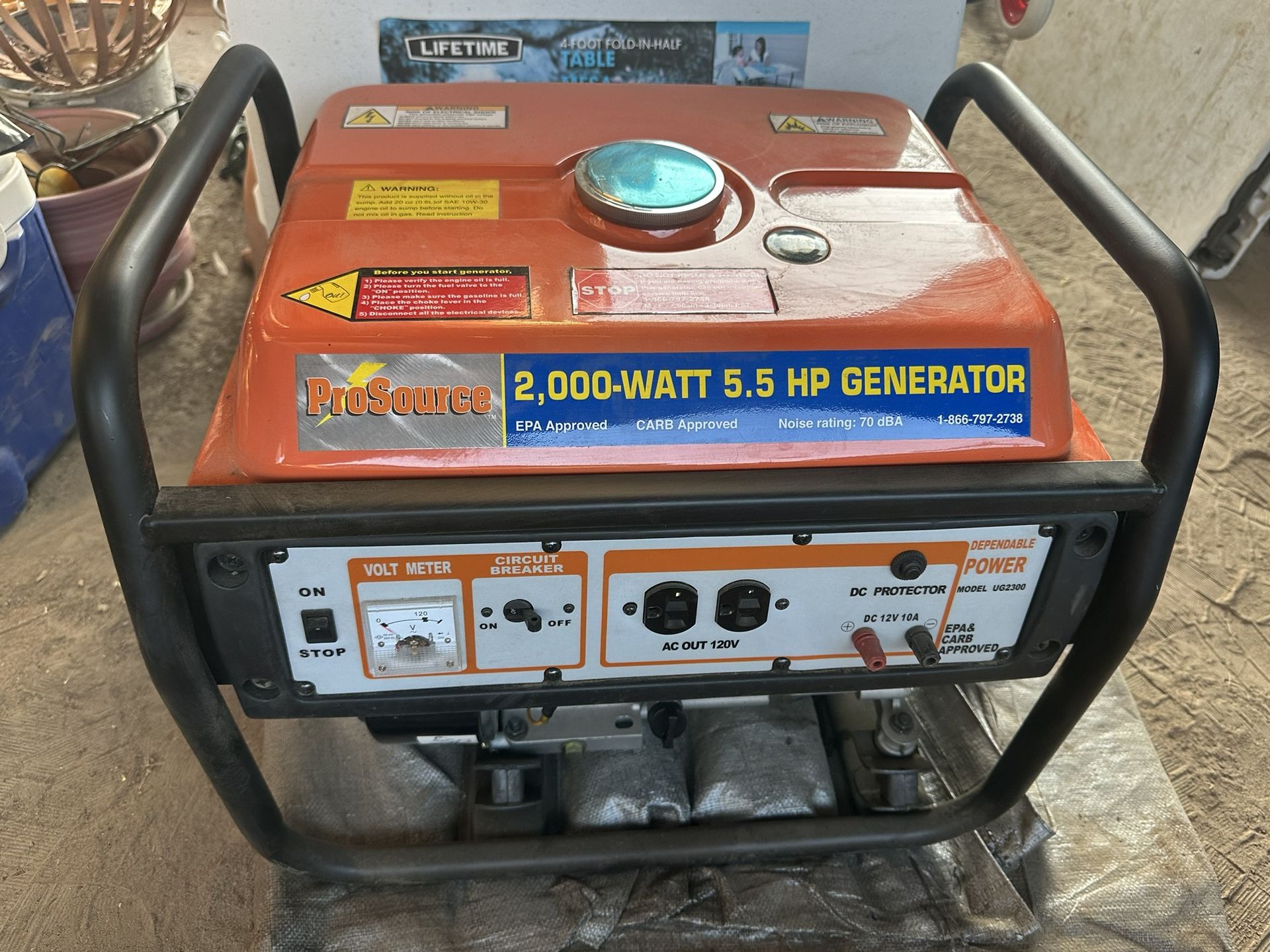 Brand New Generator