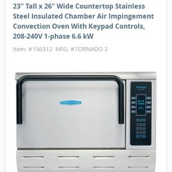 TURBO CHEF OVEN BRAND NEW IN BOX!!