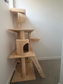 Go Pet Club Classic Cat Tree, 62”H