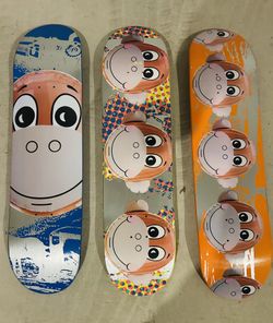 Supreme X Jeff Koons Monkey Train Deck Set 