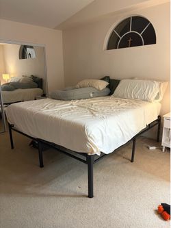 Metal King Bed Frame