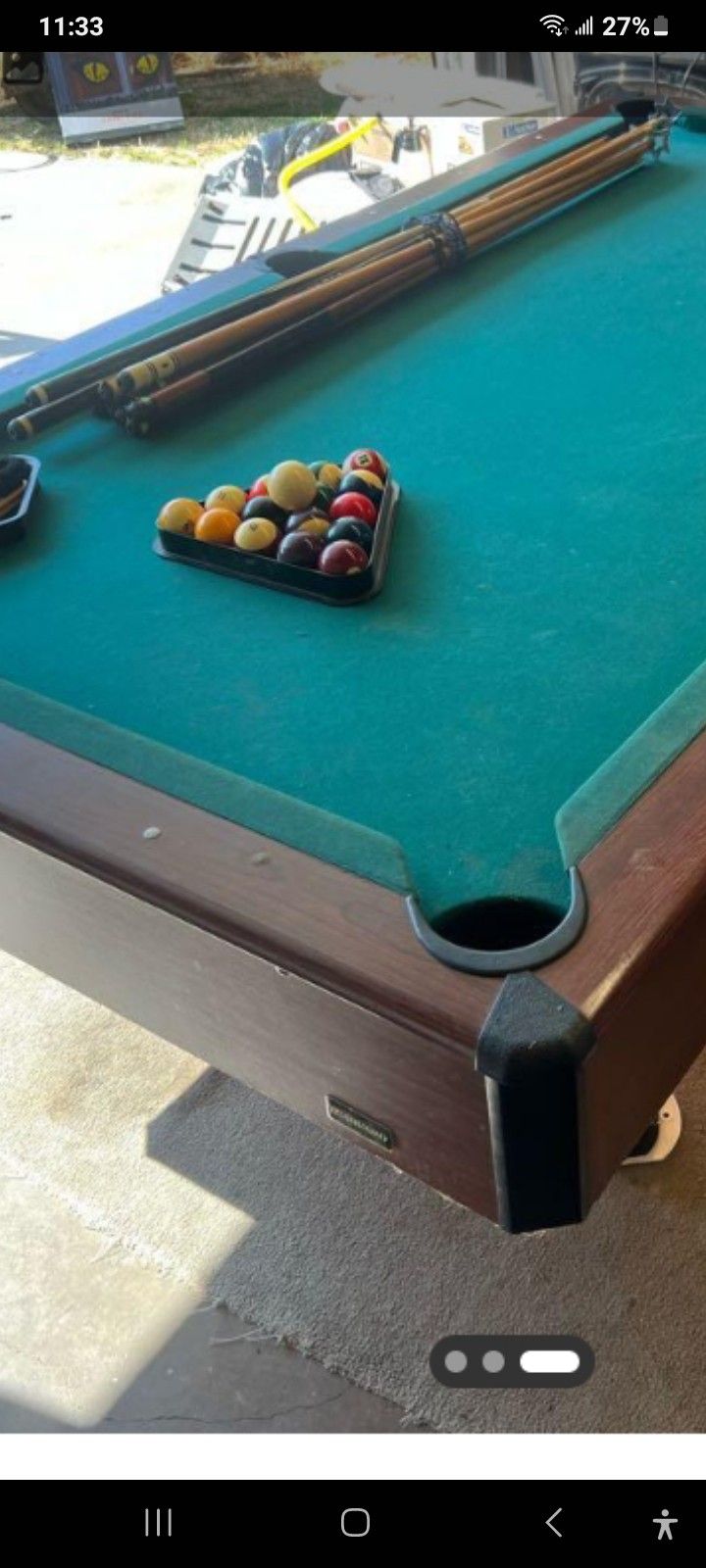 FREE POOL TABLE