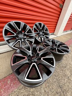 20s Chevy gmc zz1 Rims Rines Wheels 6lug Oem 6x139.7