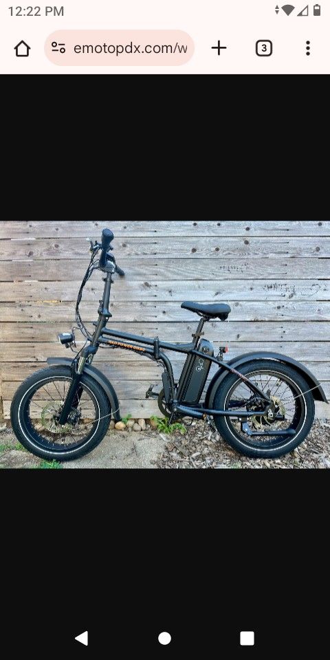 Like New, Only Ride 2 Times-RadMini 4 folding e-Bike