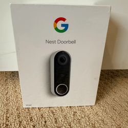 Google Nest Doorbell (Wired) Smart Video Doorbell HDR Camera 24/7 Recording WiFi