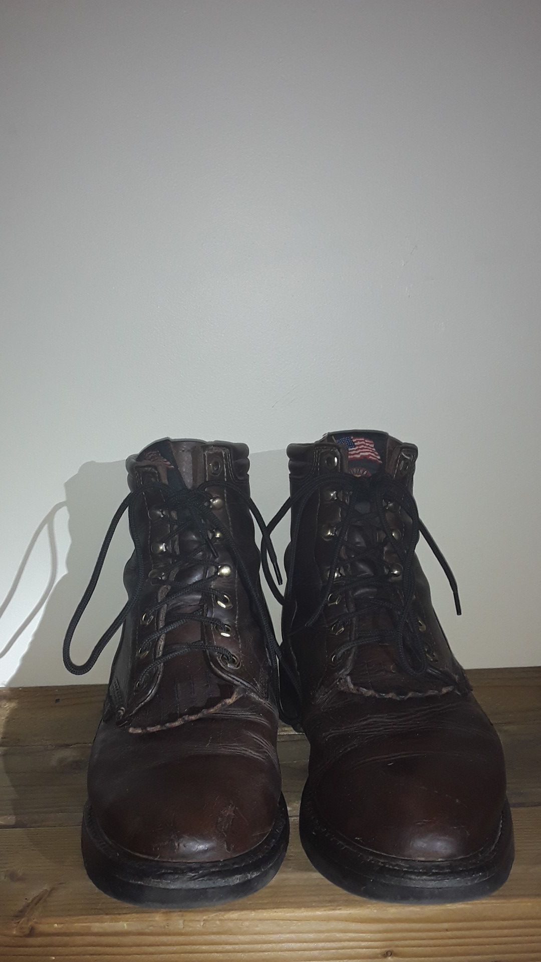 JUSTIN LACE UP WORK BOOTS