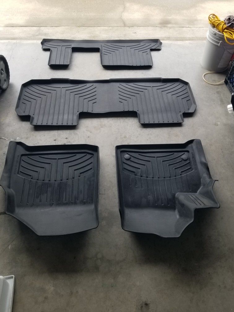 Weathertech Floor Mats Traverse Chevrolet 2021